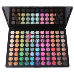 Trusa de farduri cu  88 culori mate si sidefate pentru machiaj Profesional Nr 88-1